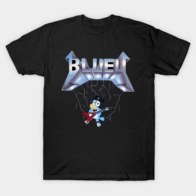 bluey metal T-Shirt by GapiKenterKali